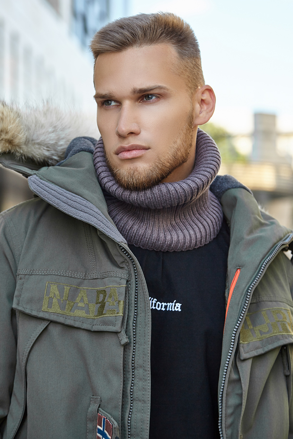 Шарф-хомут «Джонні» Braxton темна кава