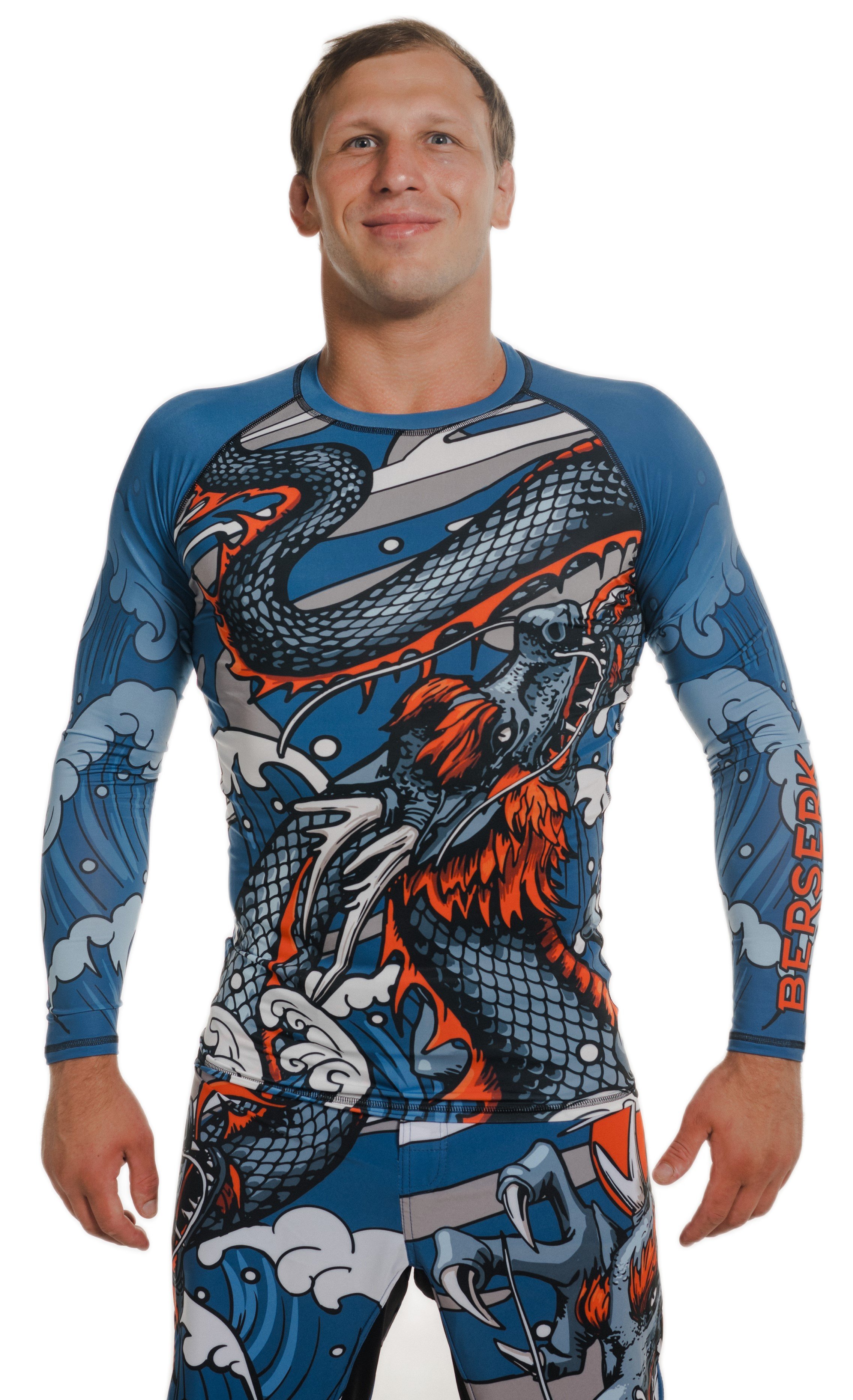 Рашгард Berserk Sport DRAGON L blue (019903)