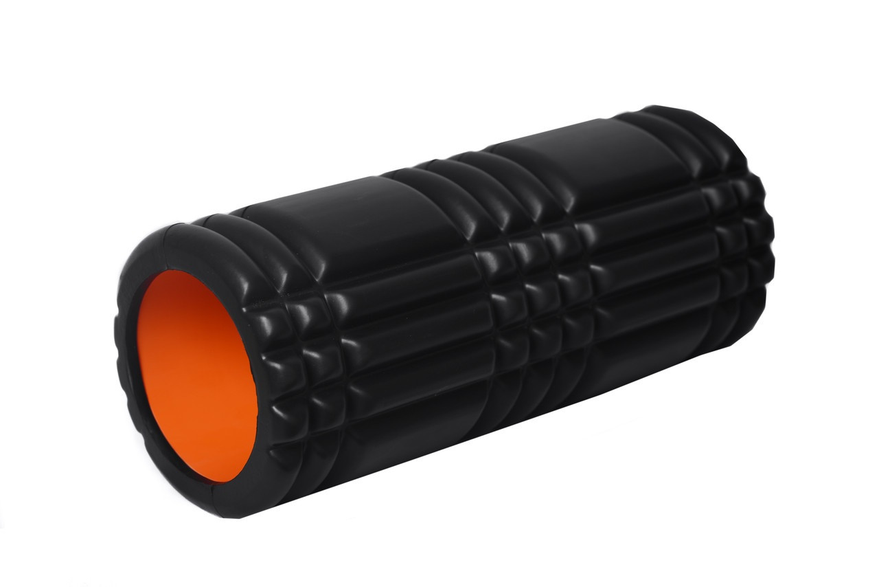 Йога ролер PowerPlay Yoga Foam Roller 4025 33 x 14 см Black-Orange