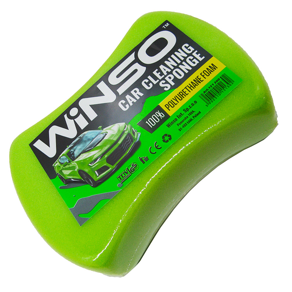 Губка для миття авто WINSO 151300 220x140x60 мм 2356078956