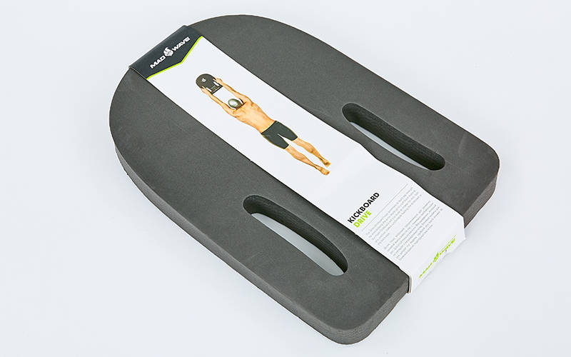 Дошка для плавання planeta-sport MadWave DRIVE M072403 32x47x4 см Чорний