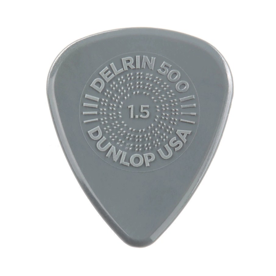 Медіатори Dunlop 4500 Prim Grip Delrin 500 Guitar Pick 1.50 mm (1 шт.)