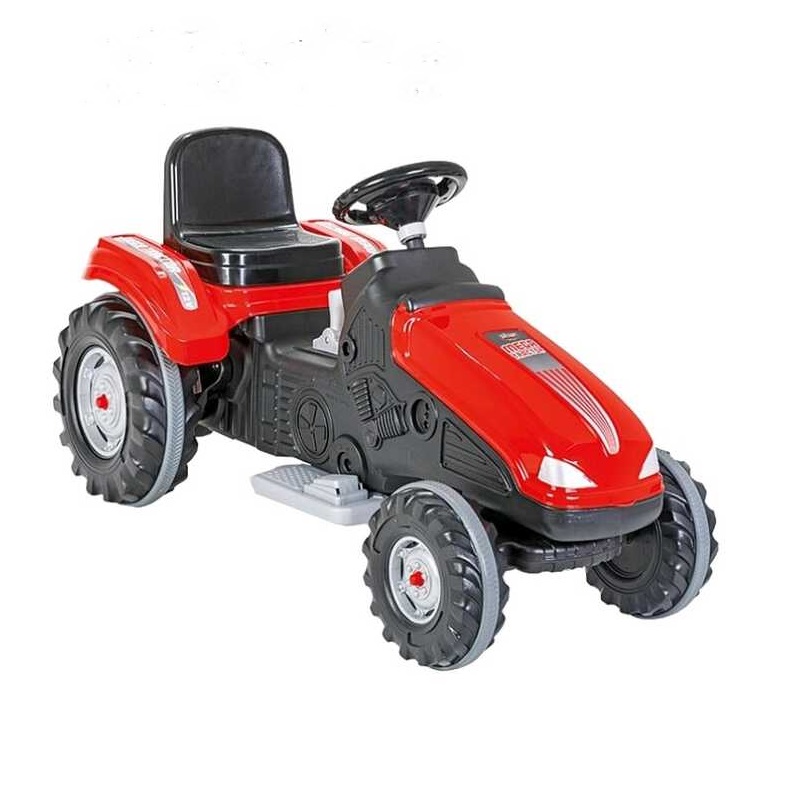 Трактор Pilsan 12V 63х103х73 см Червоний (160314)