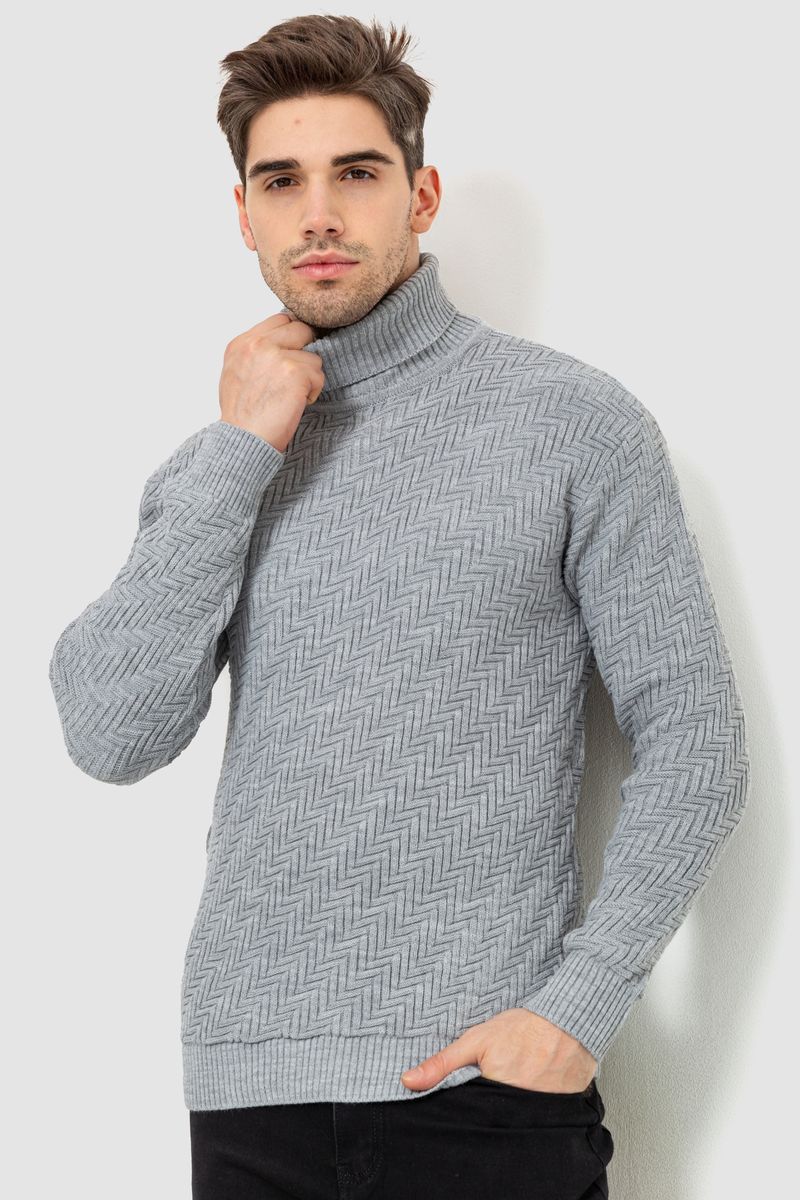 Гольф чоловічий AGER Світло-сірий 161R696 XL (104379_795952)