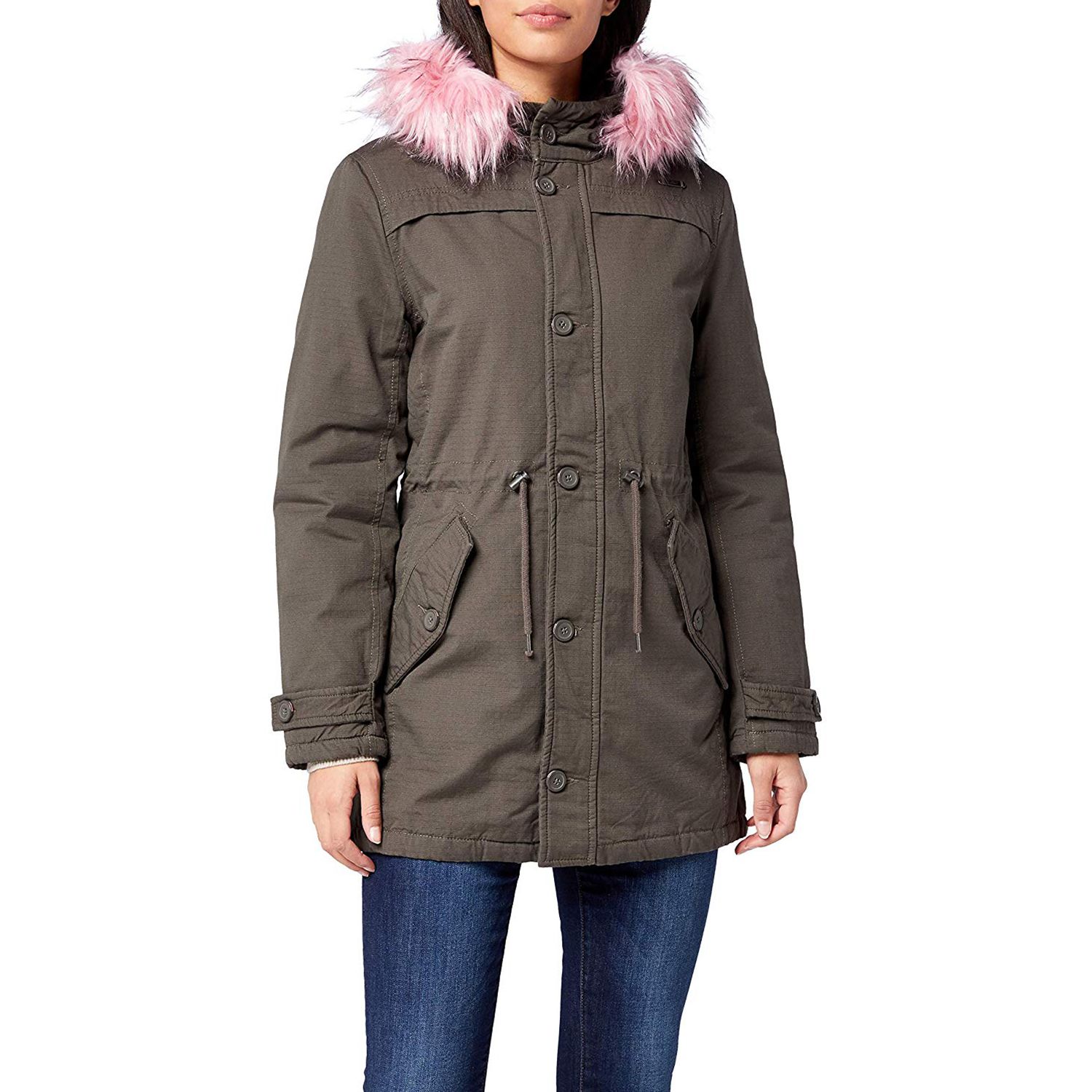 Парку Brandit Ladies Franka Ripstop Parka XS Зелений (9431.171)