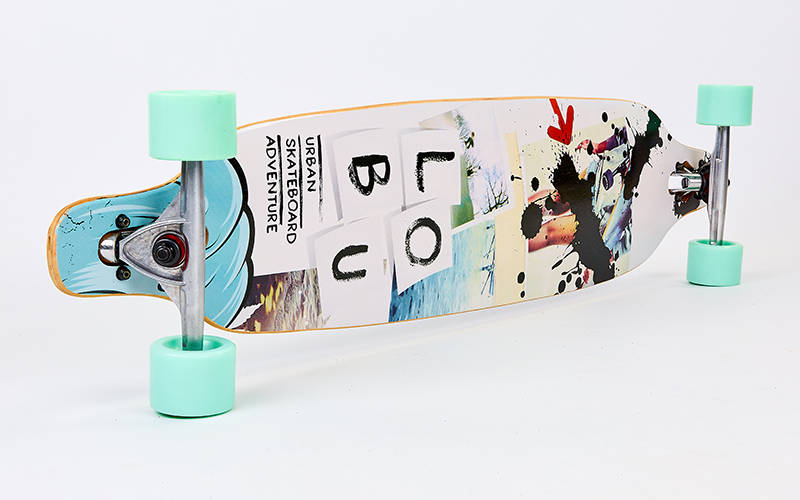 Лонгборд Бордволкінг в зборі LY-5362 колесо-PU, розчин деки 104x22.5см АВЕС-7 (PS00094)