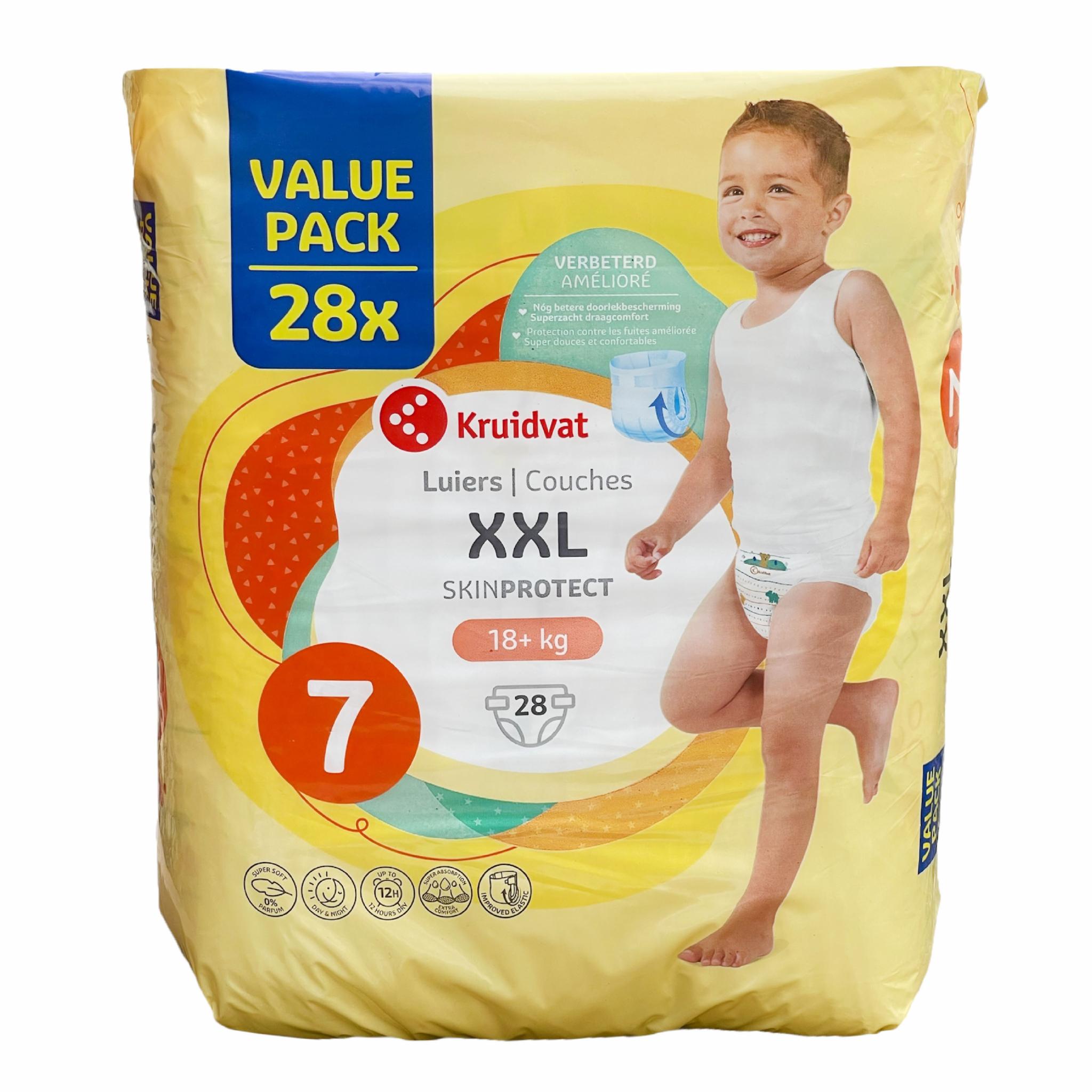 Підгузники Kruidvat XXL 7 18+ кг 28 шт (108732229)