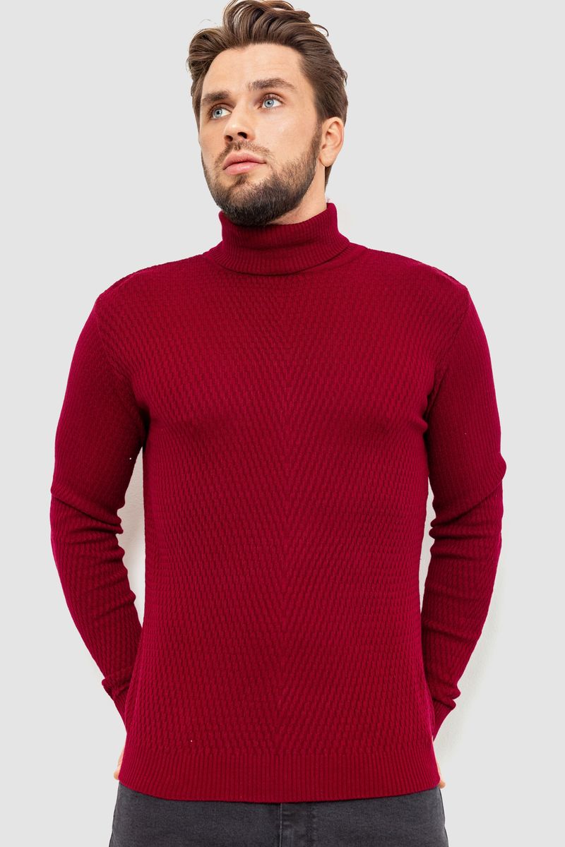 Гольф чоловічий бордовий 161R857 Ager XL