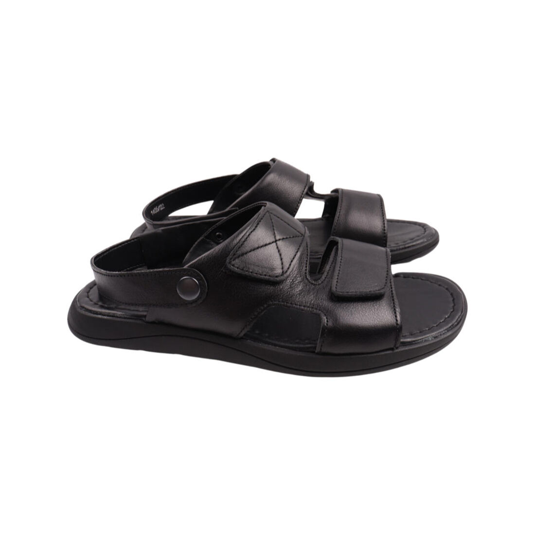 Сандалі чоловічі BRIONIS чорні натуральна шкіра 134-22/24LBC 41