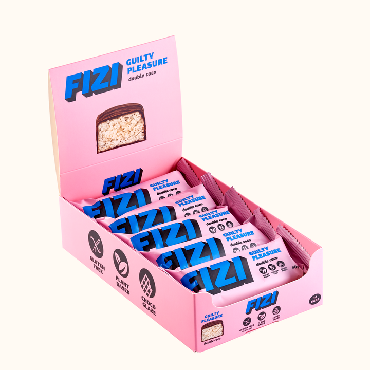 Батончик FIZI Подвійний кокос 45 г 10 шт (2514020316)