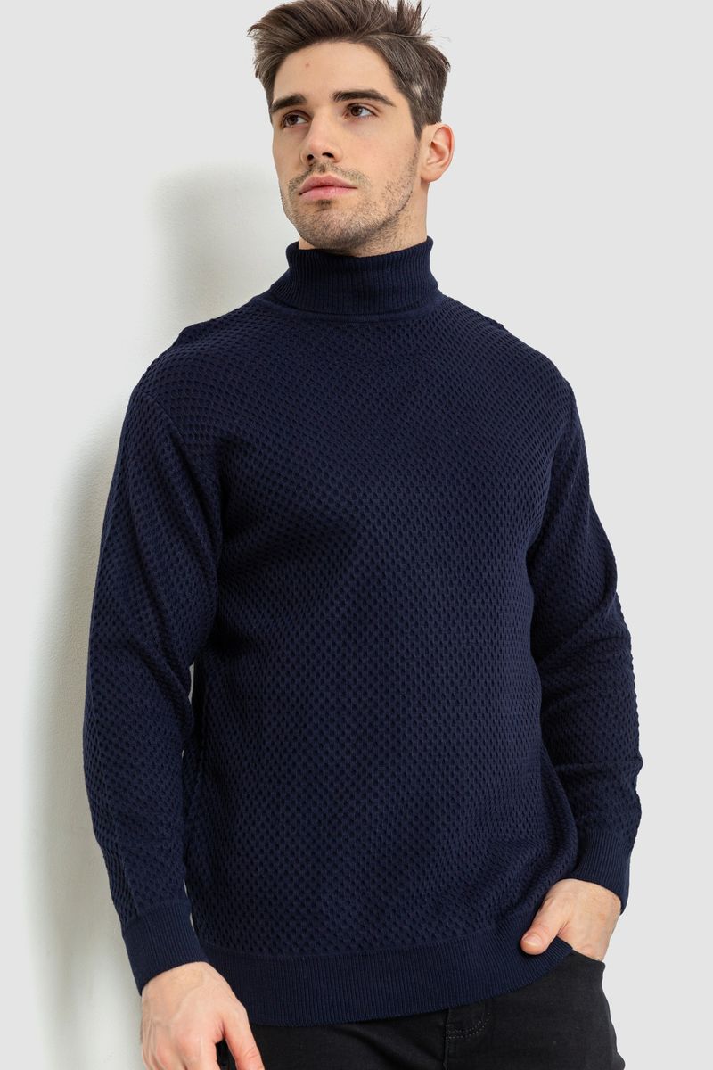 Гольф чоловічий Темно-синій 161R845 Ager (104388_795969) L