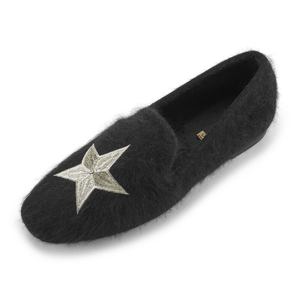 Туфлі домашні Pretty You London Britt 36 Black (5060526414533)