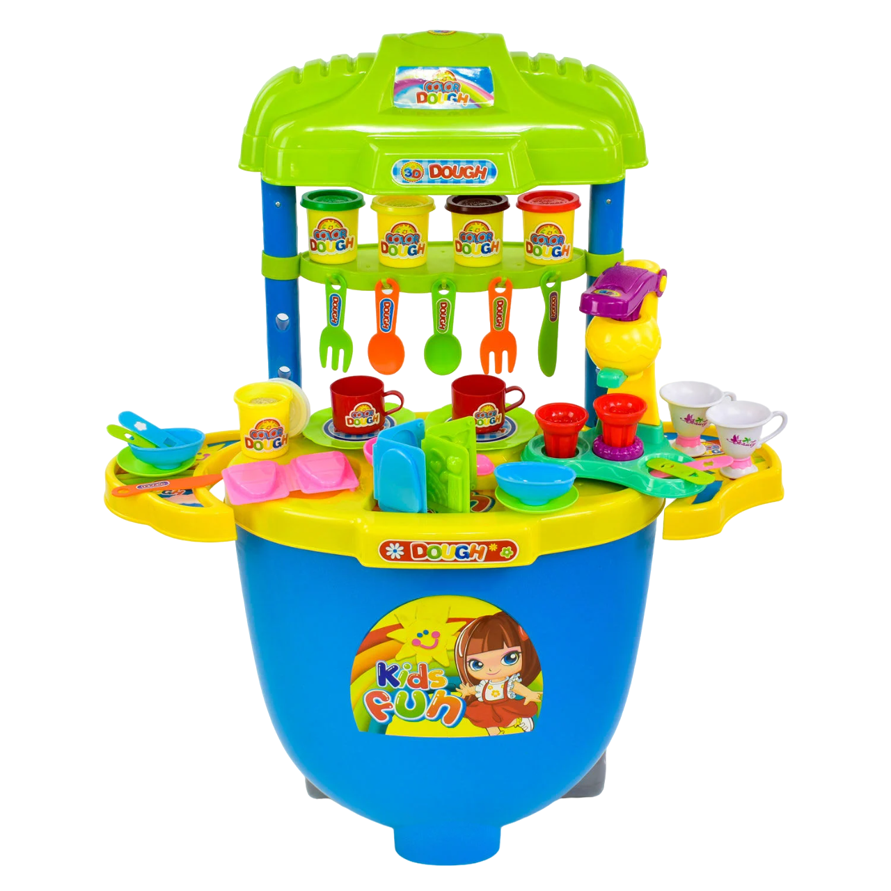 Тісто для ліплення Xiong Cheng 5 баночок тіста Різнокольоровий (63744)