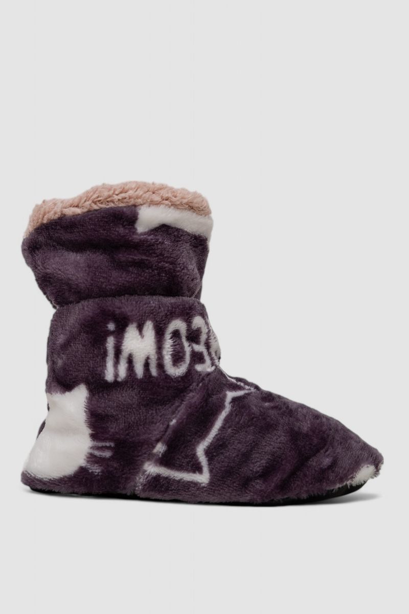 Тапочки-чобітки для дівчинки AGER Сіро-білий 102R1003 27-28 (112951_824534)