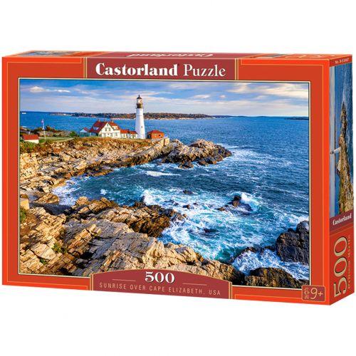 Пазли Castorland Схід сонця над Кейп-Елізабет США 500 елементів 47х33 см Різнокольоровий В-53667