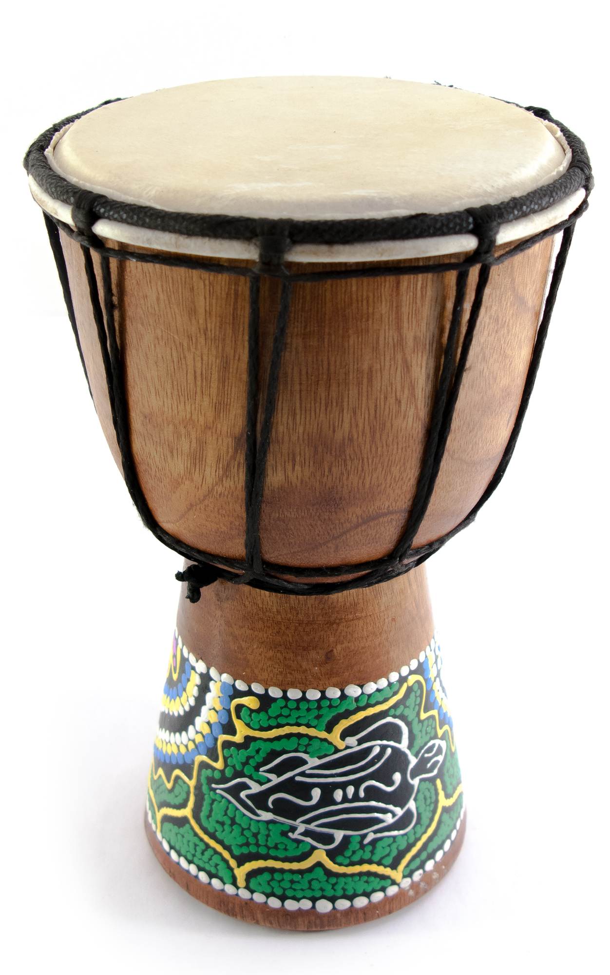 Барабан Джембе Розписний Дерево З Шкірою (20Х11.5Х11.5 Див) 30255