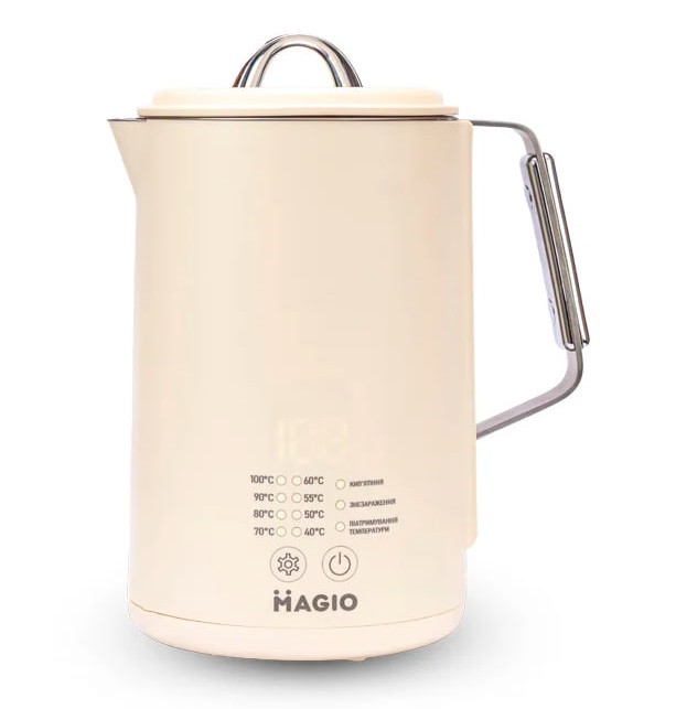 Електрочайник-термос Magio МG-516 1,5 л 1500 Вт Бежевий