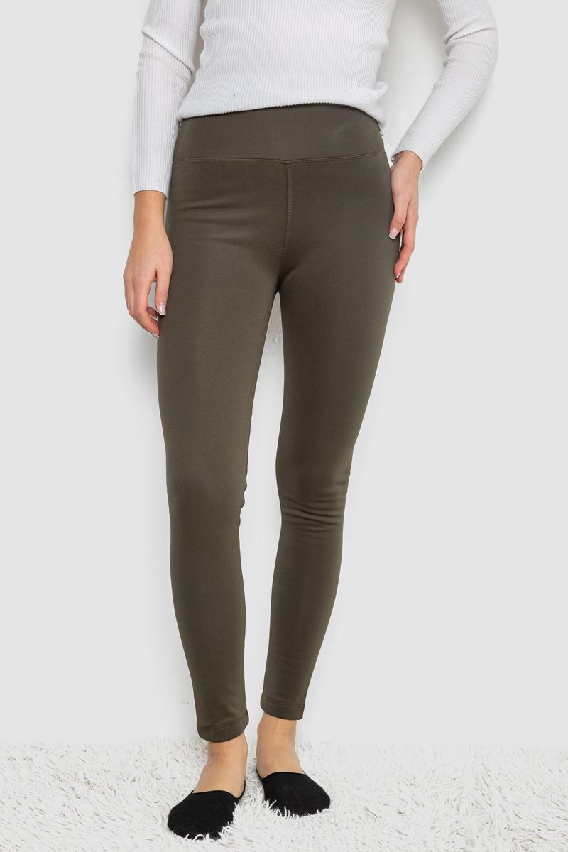 Лосини утеплені AGER 243R051 M Темно-оливковий (115693_831879)