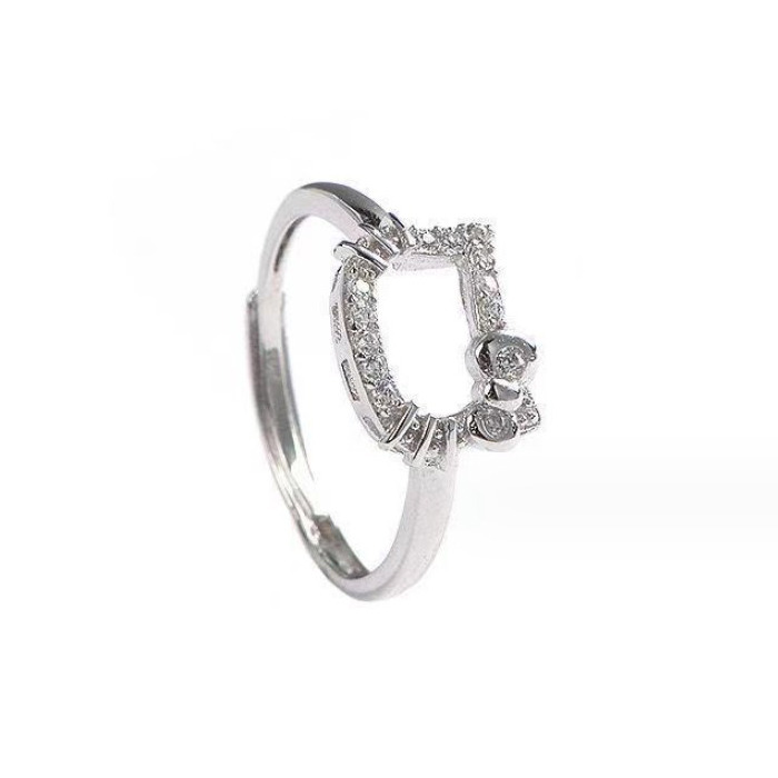 Кільце Bioworld Хеллоу Кітті Hello Kitty з камінцями універсальний розмір (23131)