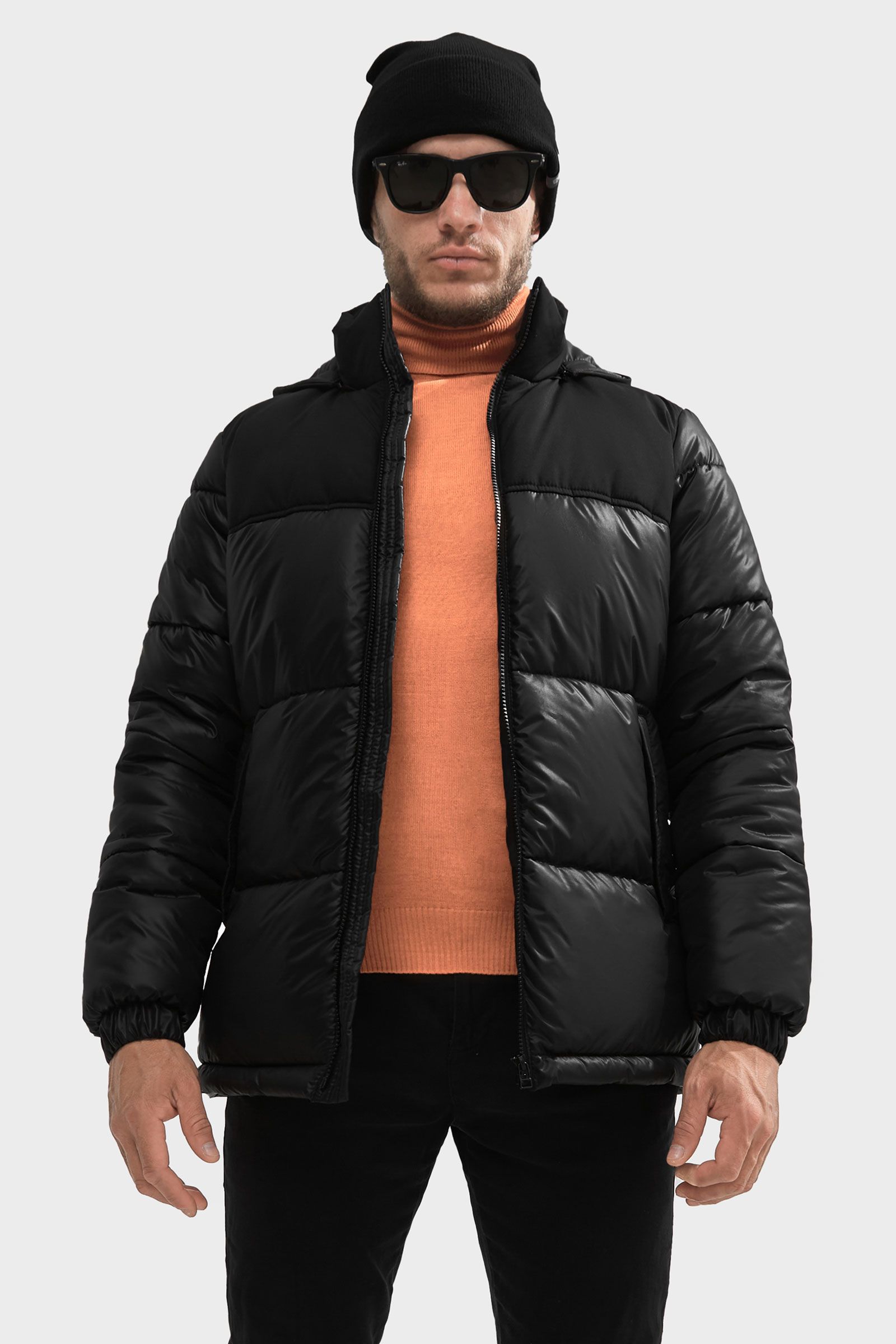 Чоловіча парка Sun's House 3XL Чорний (4820941150734)