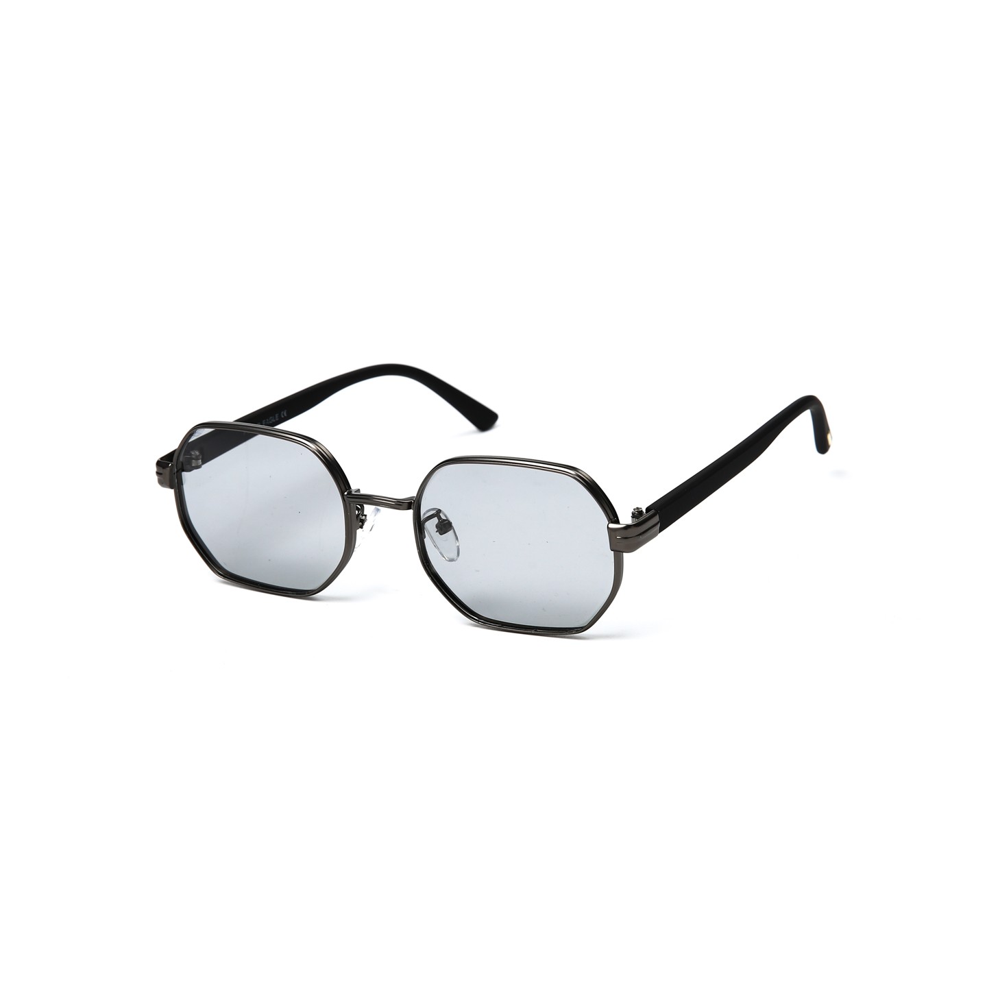 Сонцезахисні окуляри з поляризацією LuckyLOOK Фешн-класика чоловічі Сірий 771-482