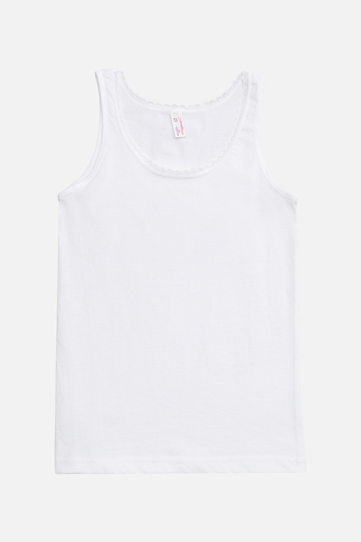 Майка для дівчинки Donella 8/9 Білий ЦБ-00233936 (SKT000942670)