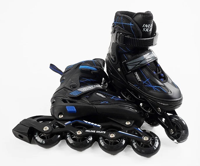 Роликові ковзани Best Roller 070-L PU 39-43 Чорний (173875)