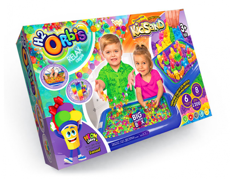 Набір для творчості Danko Toys Big creative box H2 Orbis Різнокольоровий (gab_krp190jKkh51604)