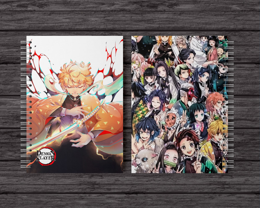 Скетчбук Зіницю Агацума Клинок Розсікаючий Демонів Kimetsu no Yaiba (16035) Fan Girl