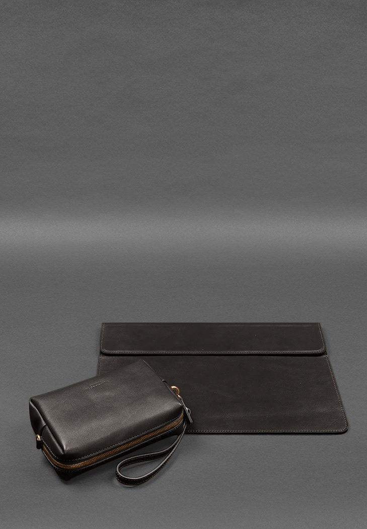 Шкіряний набір Мобільний Універсальний темно-коричневий BlankNote