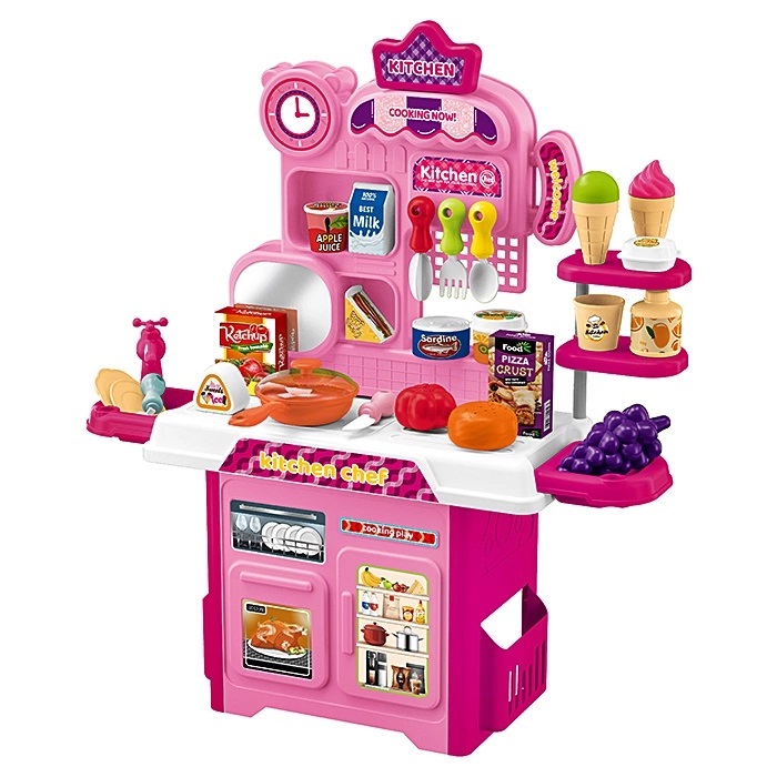 Дитячий ігровий набір Bambi Kitchen 53 предметів (922-207)