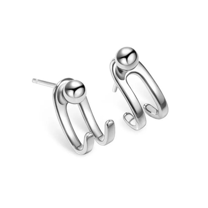 Сережки-гвоздики підвісні (13591) Bioworld