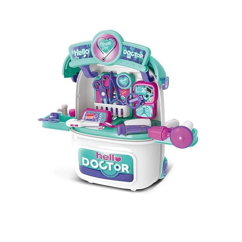 Ігровий набір лікаря Yufeng 35.4х50.6х30 см Різнокольоровий (140040)
