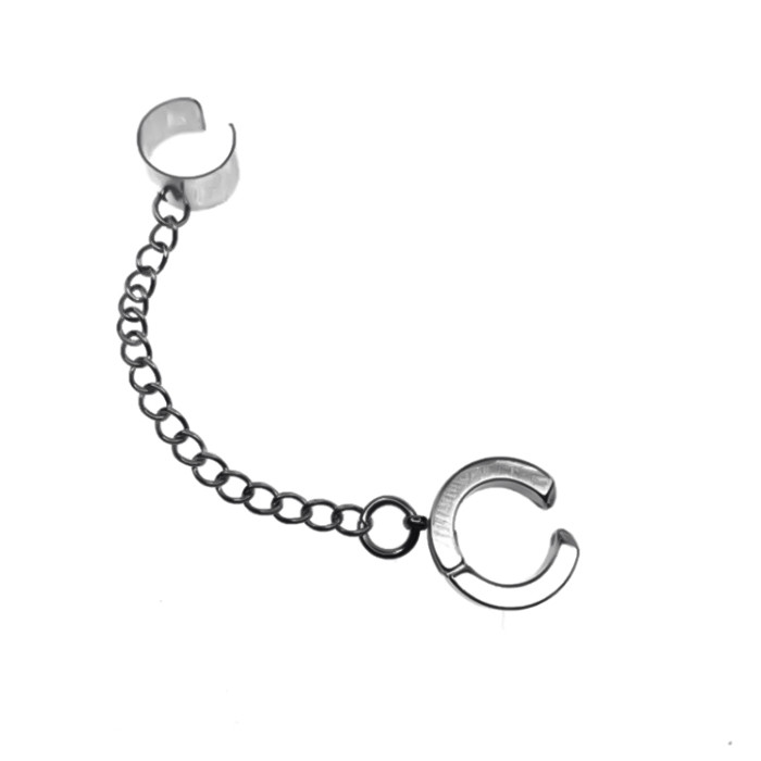 Сережки Окови з нержавіючої сталі Bioworld (13661)