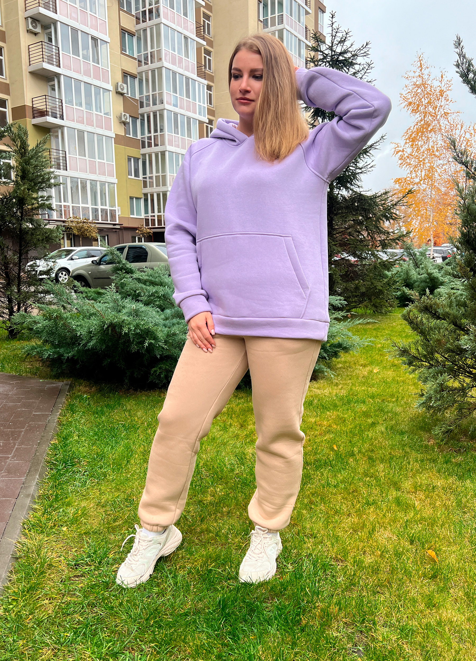 Штани жіночі Жемчужина Стилей 31471 56-58 Бежевий (17628)