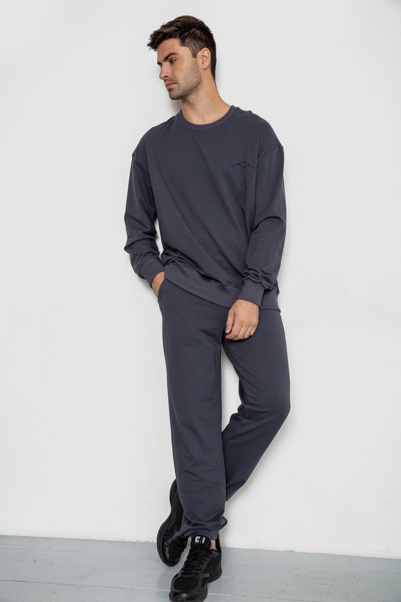 Спортивний чоловічий костюм AGER Сірий XXL (241R176)