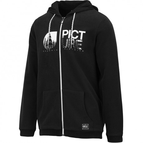 Кофта Picture Organic Basement Hoody Zip Black (1012-MSW213AL)