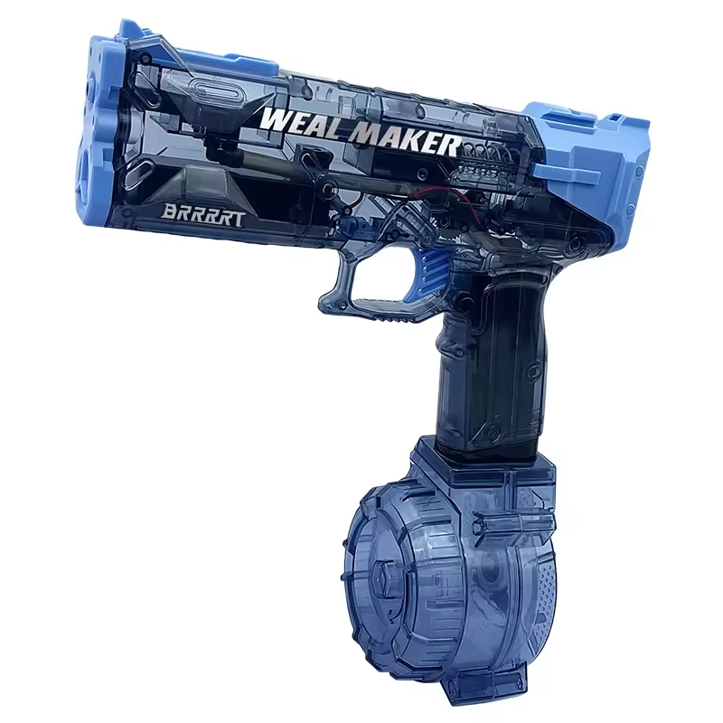 Водний пістолет дитячий No Brand Weal Maker на 2 обойми 550 мл Різнокольоровий (W 555-blue)