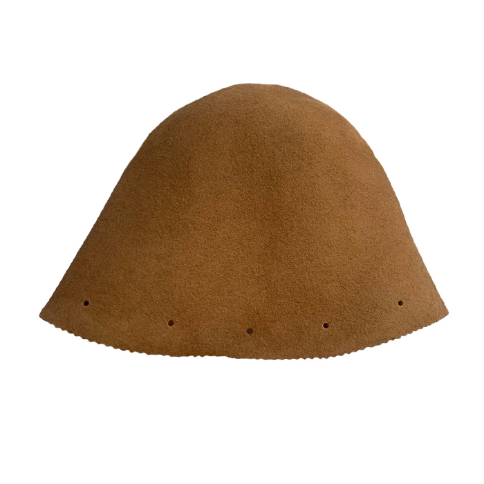 Шапка для лазні та сауни PRO Premium One Size Темно-бежевий (43223321)