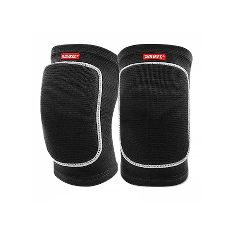 Наколінники захисні Aolikes A-0210 L для фітнесу танців спорту Чорний (12511-76328)
