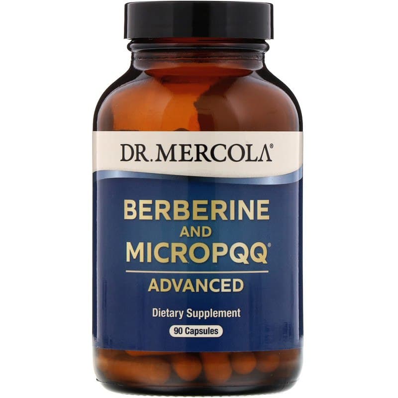 Берберін та мікроPQQ Dr. Mercola Berberine та MicroPQQ 90 капс (30752)