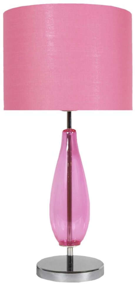 Настільна лампа Candellux Marrone 30x60 см Сріблясто-рожевий (41-01252)