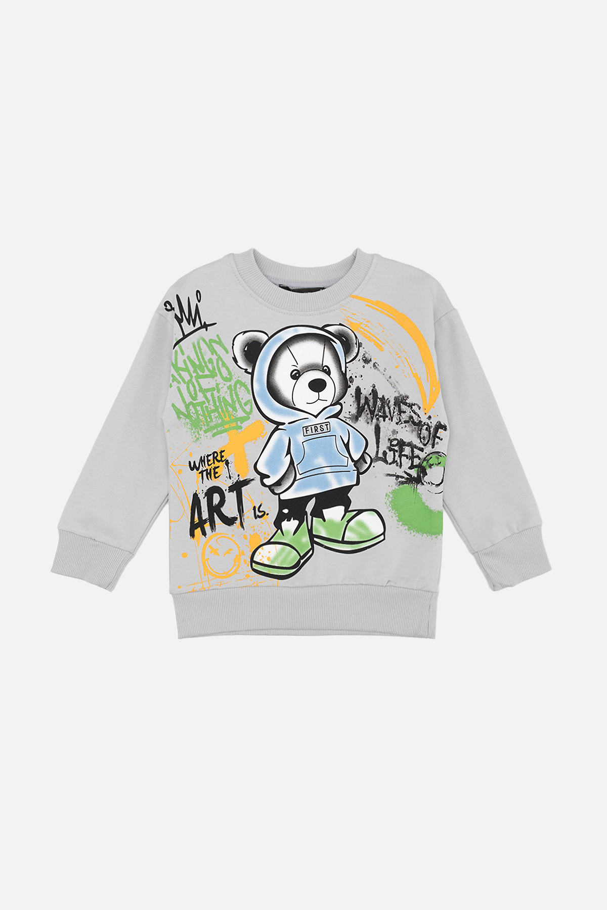 Світшот для хлопчика First kids 116 см Різнокольоровий ЦБ-00259657