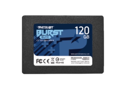 Накопичувач SSD 120GB Patriot Burst Elite 2.5" SATAIII TLC (PBE120GS25SSDR)