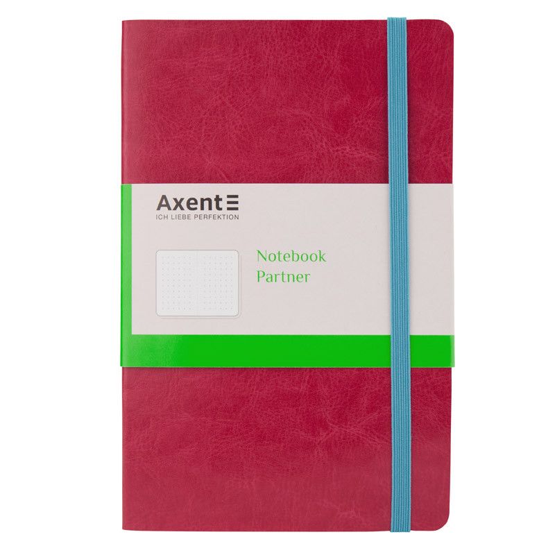 Нотатник Axent 12 5*19 5 А5 96 аркушів рожевий (8209-10-A)
