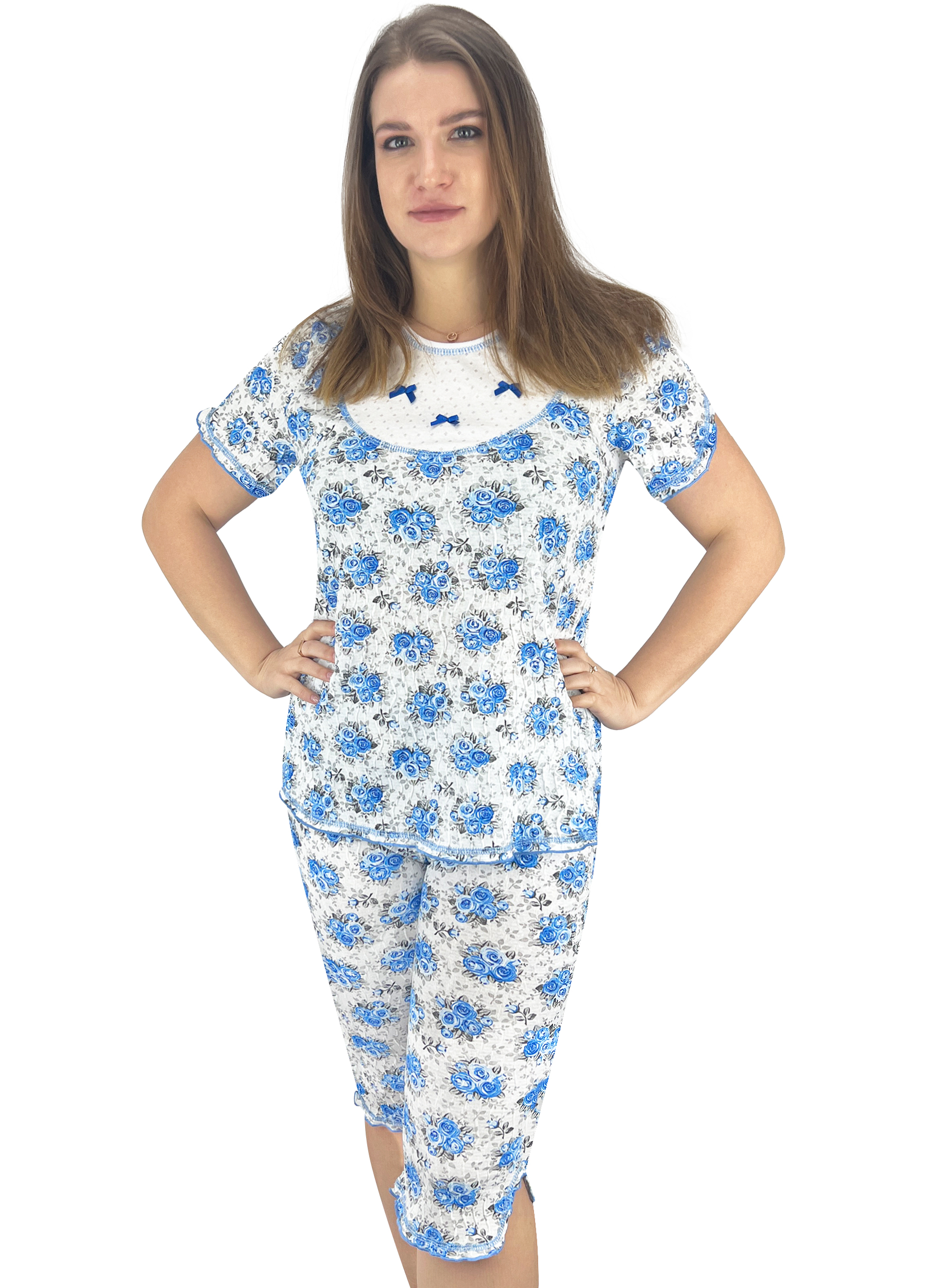 Піжама жіноча Жемчужина Стилей 23058 44-46 Різнокольоровий (9362)