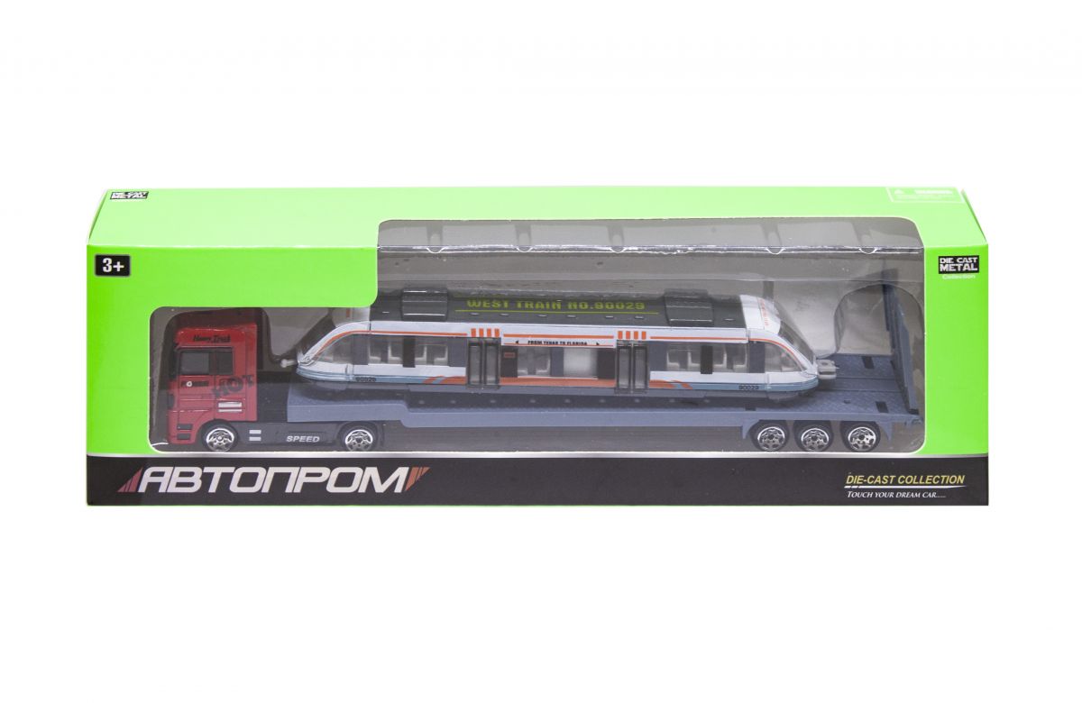 Вагон-метро із серії Автопром білий (7875)
