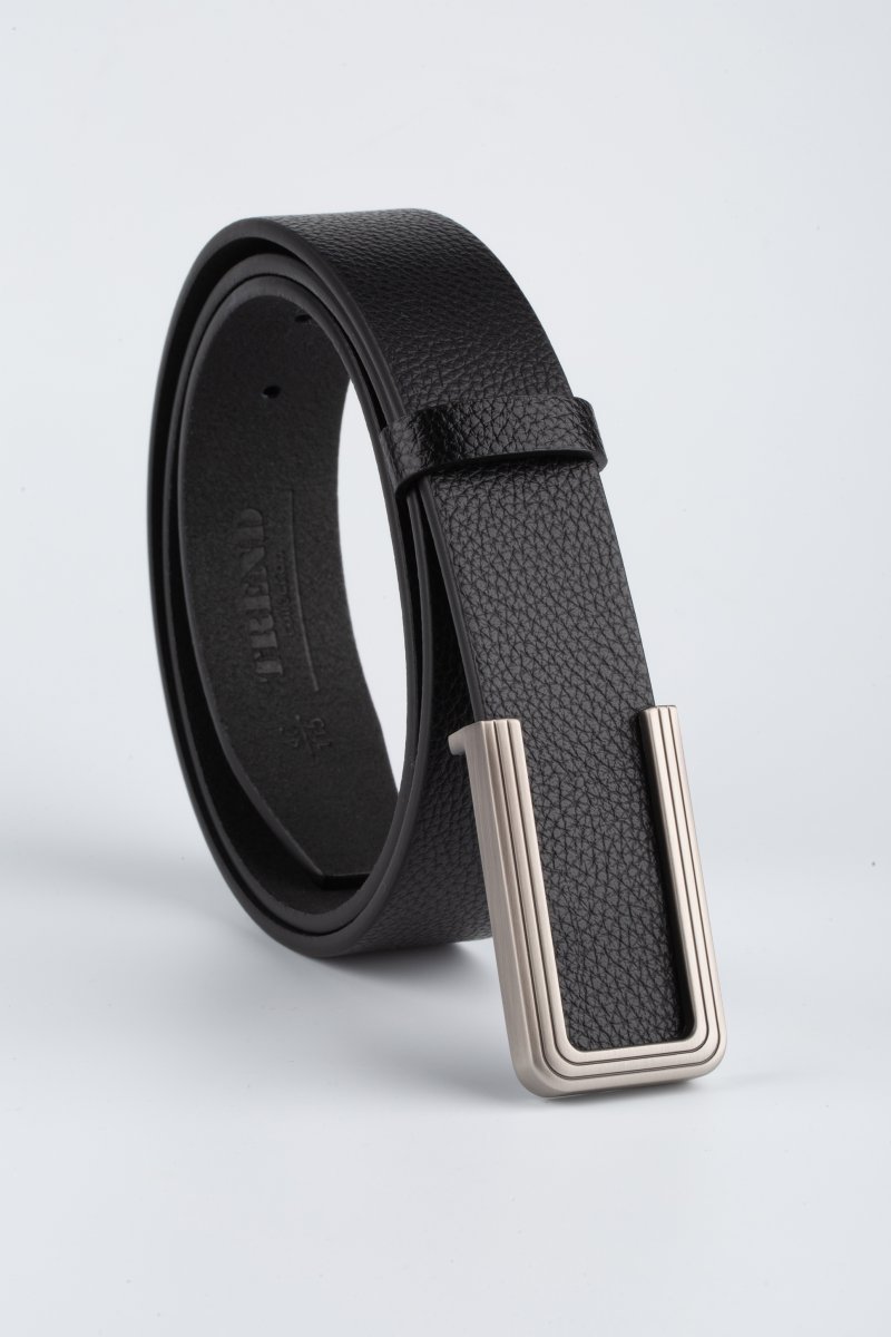 Ремінь Trend Collection 7118 Чорний 110 см (82696)