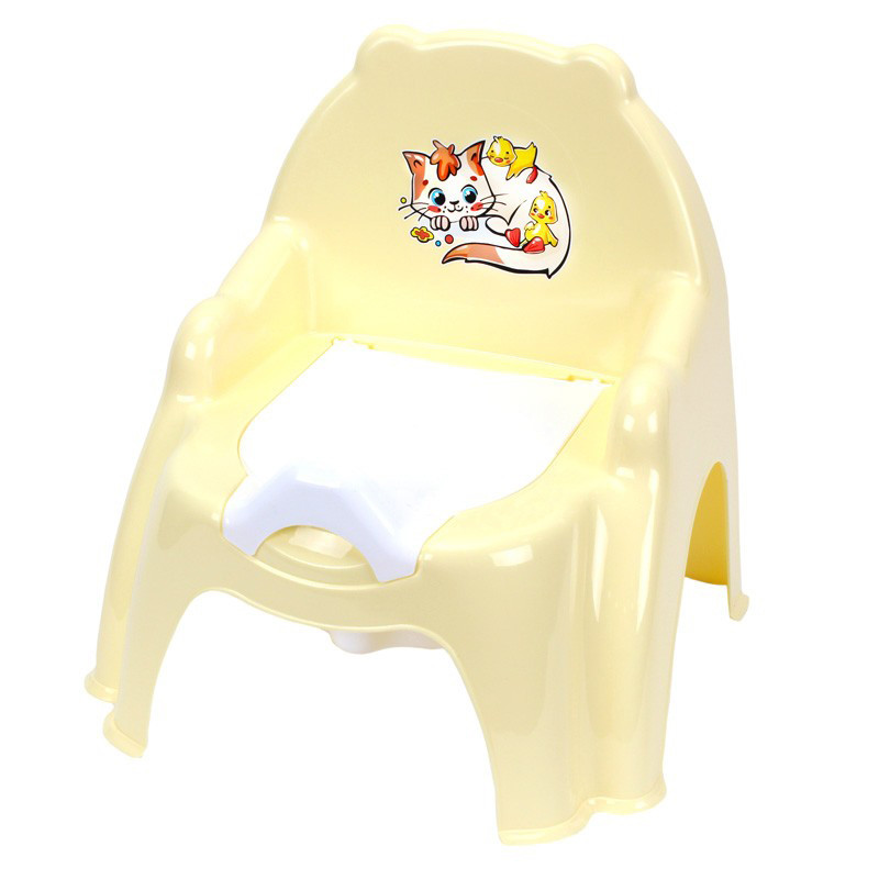 Дитячий горщик Технок 7402TXK 30х35х30 см Жовтий