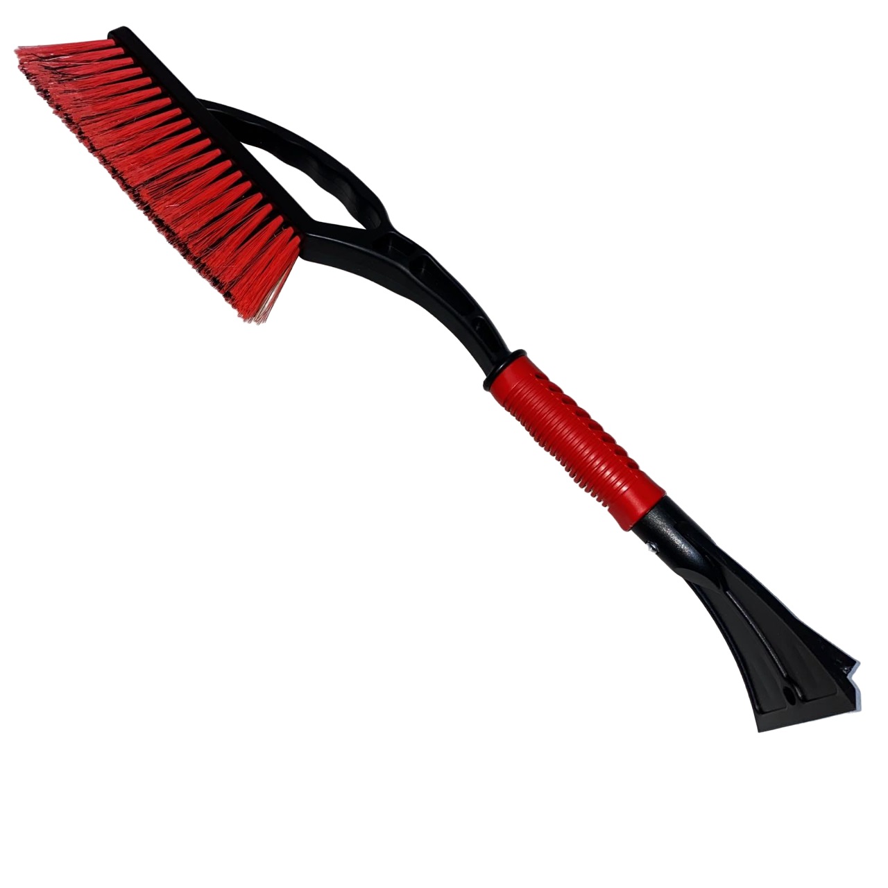 Щітка зі скребком автомобільна для снігу та льоду 57,5 ​​см Ucsan Plastik 2310 червоний